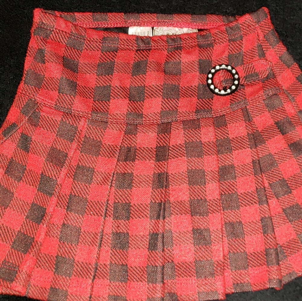 Girls Plaid skirt